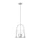 Z-Lite Archis Pendant, 3-Light, 12 In.W x 15.5 In.H, Brushed Nickel/Clear 3041P12-BN - alternate 5
